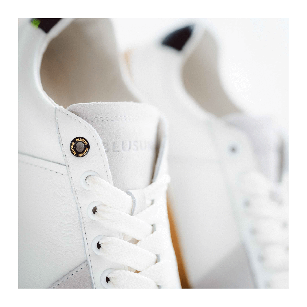 Blusun BLSN-200 Women Leather White Black