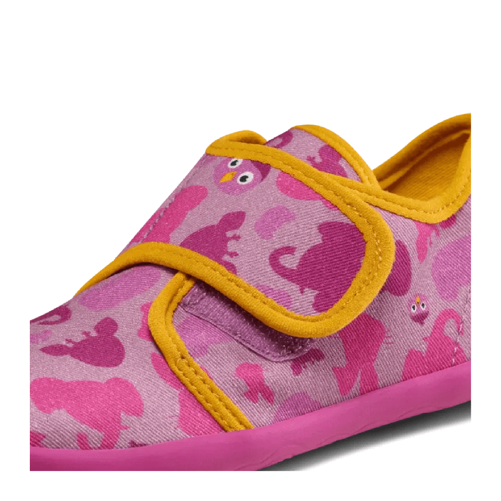 Affenzahn Slipper Cotton Movy Vogel Beere