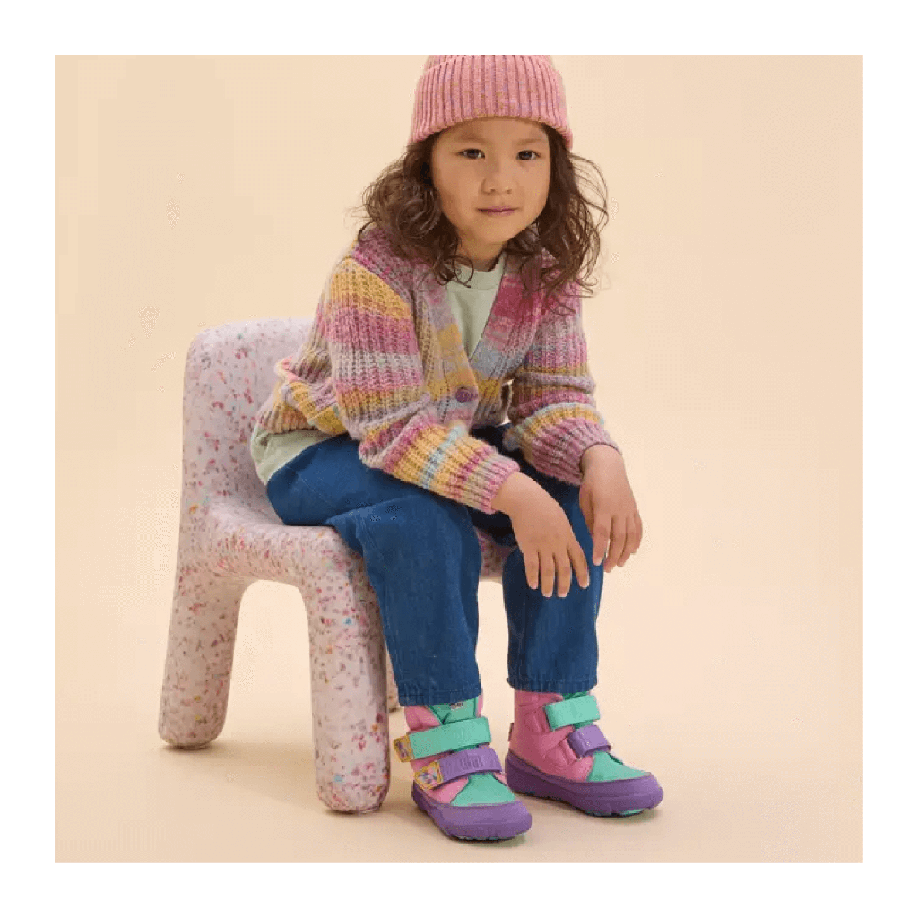 Affenzahn Midboot Comfy Kreativ Tukan Vegan