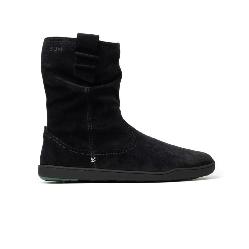 Blusun BLSN-400 Women Stiefel Nubuck Schwarz