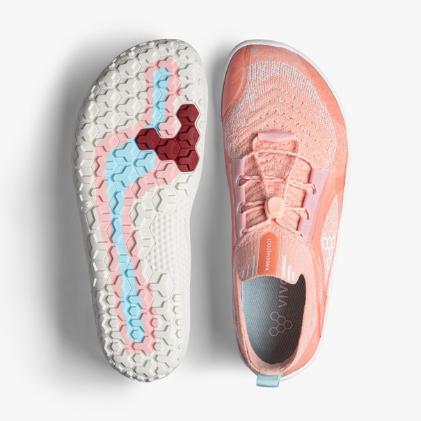 VIVOBAREFOOT PRIMUS TRAIL KNIT FG WOMENS PEACH MELBA