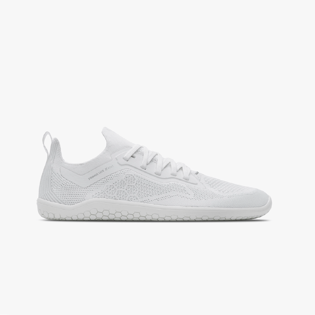 VIVOBAREFOOT PRIMUS LITE KNIT MENS BRIGHT WHITE