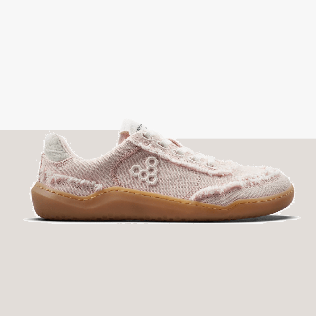 VIVOBAREFOOT GOBI III SNEAKER CANVAS WOMENS ROSE
