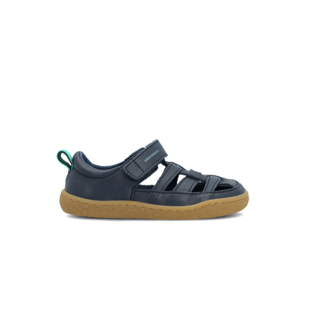 GROUNDIES Noto Sandals Kleinkind Navy/Pool Blue