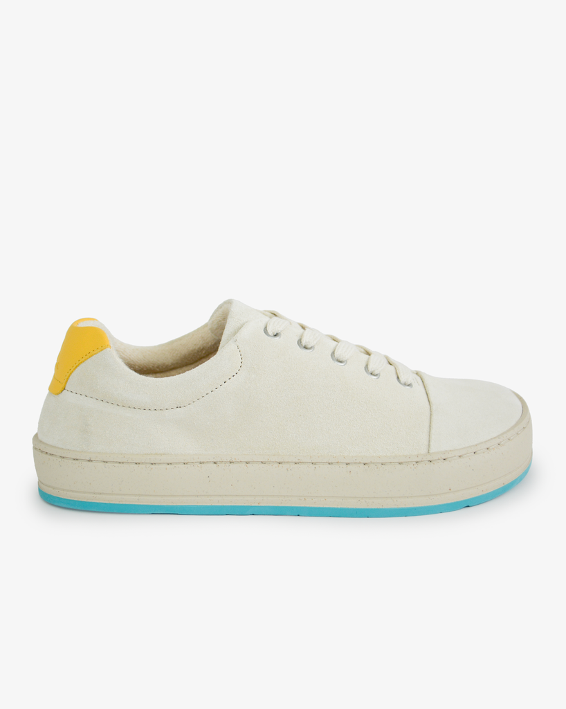 ALIAS ASHER BIO SNEAKER SUEDE MEN WHITECAP