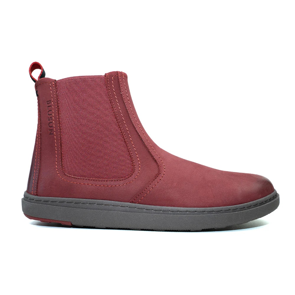 Blusun BLSN-060 Women Leather Autumn Red