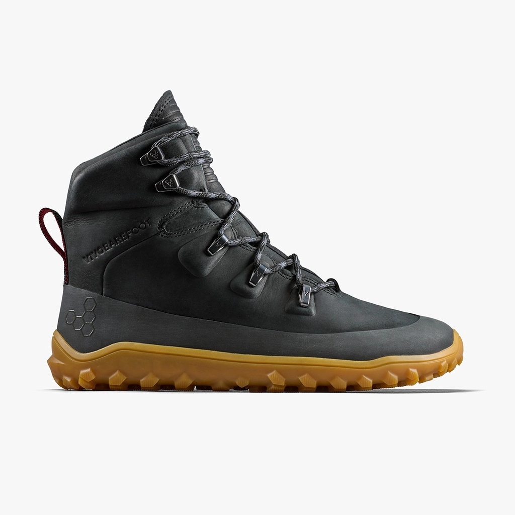 VIVOBAREFOOT TRACKER LEATHER AT WOMENS OBSIDIAN