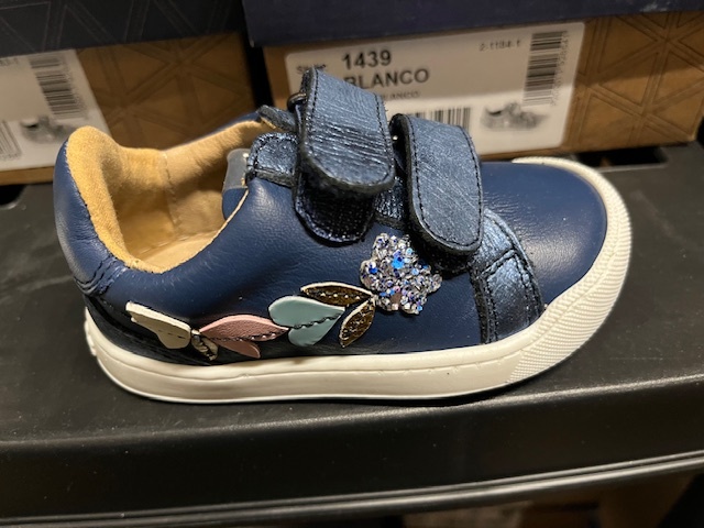Acebo's Kids Klettschuh Blau