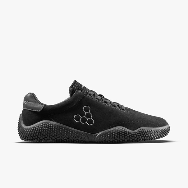 VIVOBAREFOOT MOTUS STUDIO SNEAKER LEATHER MENS OBSIDIAN