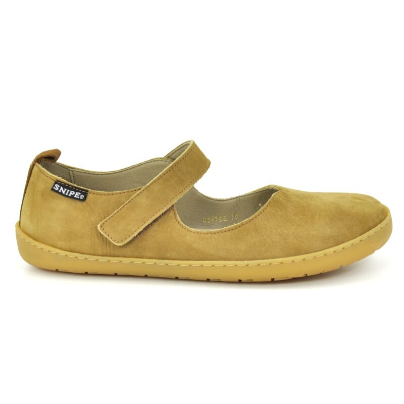 Snipe Mary Jane Nubuck Women Hellbraun