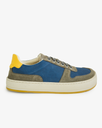 ALIAS AREND BIO SNEAKER LEATHER NYLON MEN Grey Blue