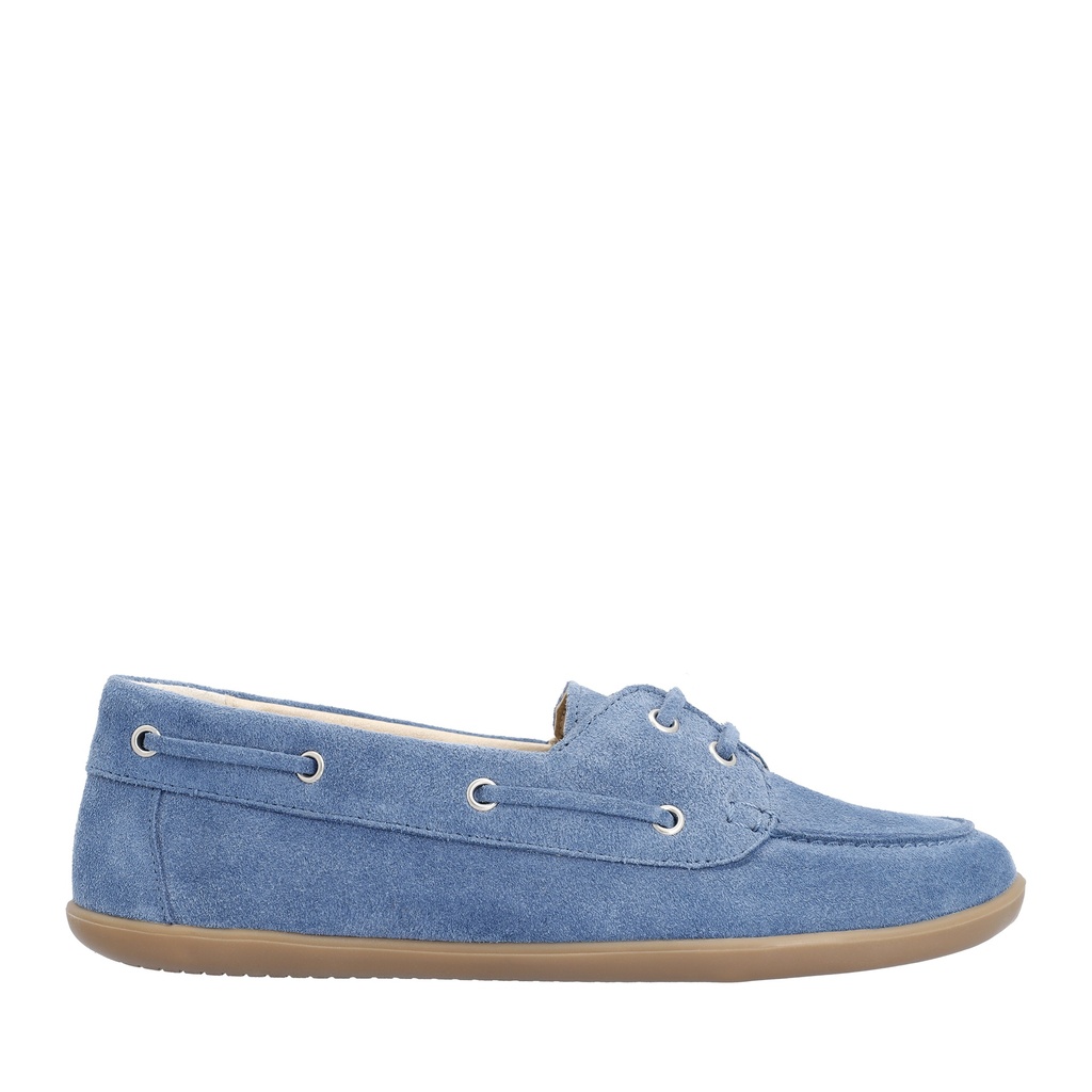 GROUNDIES Bay Loafer Suede Women Sky Blue