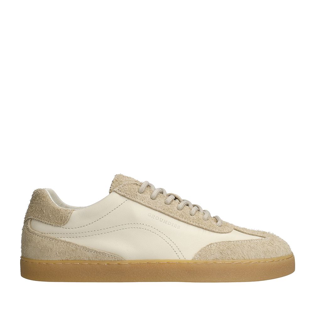 GROUNDIES Panama Soft Leather Women Lemon Cream