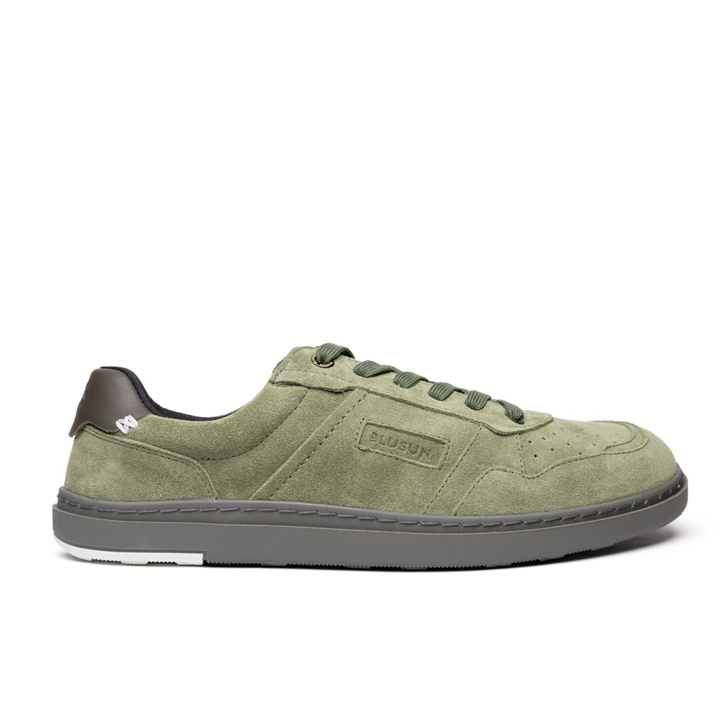 Blusun BLSN-600+ Men Veloursleder Dark Green