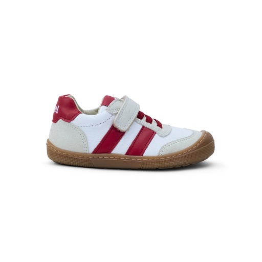 Koel Dylan Leather Kids White Red