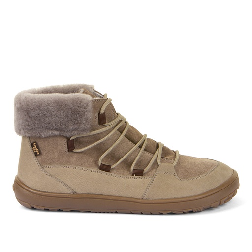 Froddo Women Stiefelette Up Furry Tex Taupe