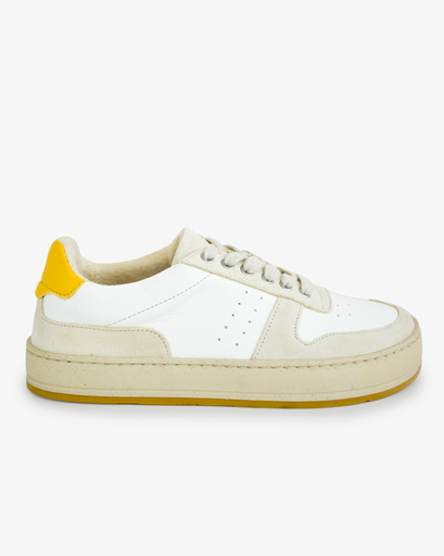 ALIAS AREND BIO SNEAKER LEATHER WOMEN White Grey White
