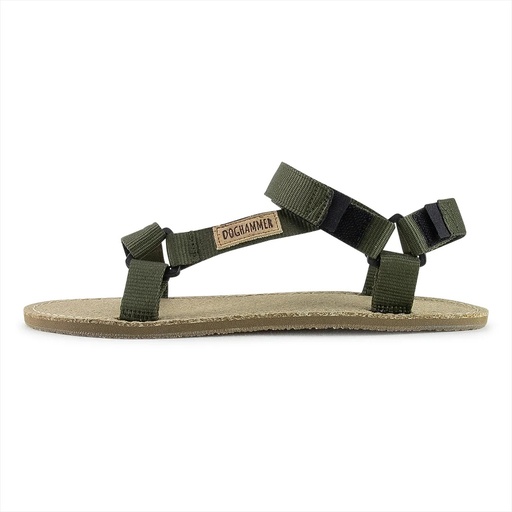 DOGHAMMER Terrar Sandal Vegan Unisex Khaki  