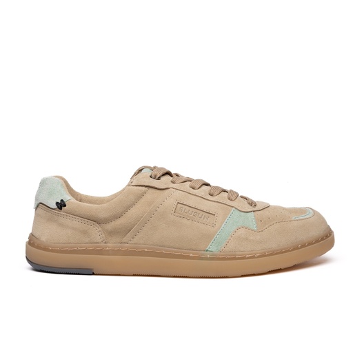 Blusun BLSN-600+ Men Veloursleder Beige Green